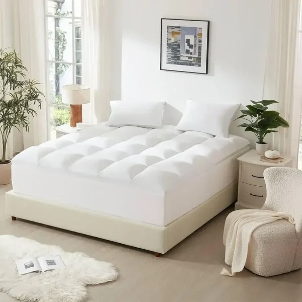 Quilted Fitted Mattress Topper