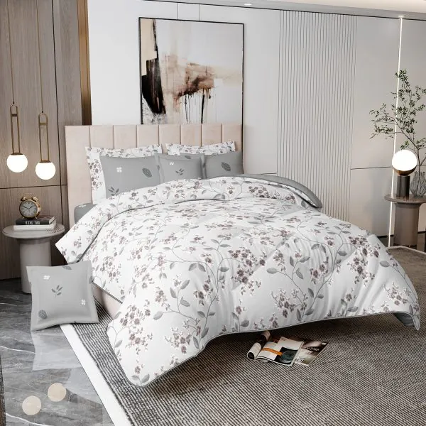 Modern & Contemporary Floral Comforter Set