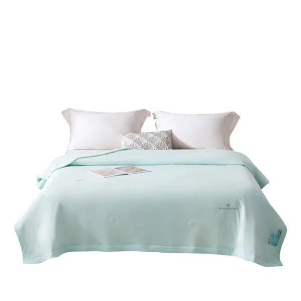 Cooling Comforter Set for Summer Aqua