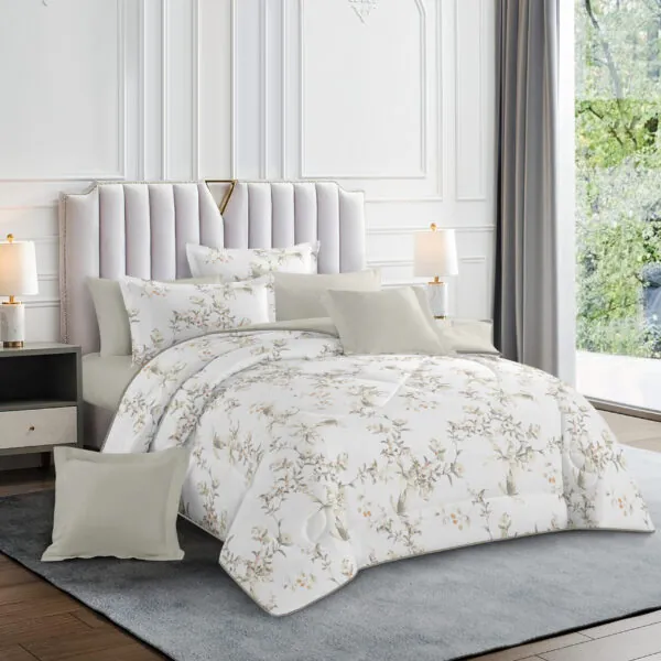 New Floral Printed Comforter Set for Bedding All Sizes