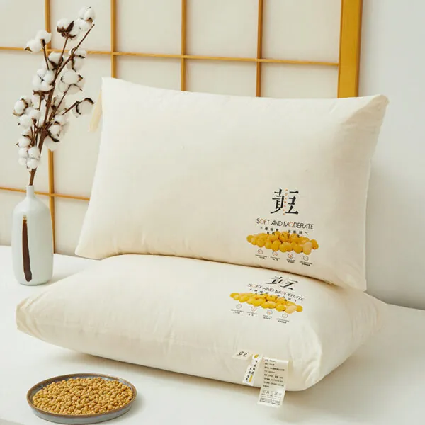 Cooling Soybean Fiber Fill Pillow for Side Sleepers