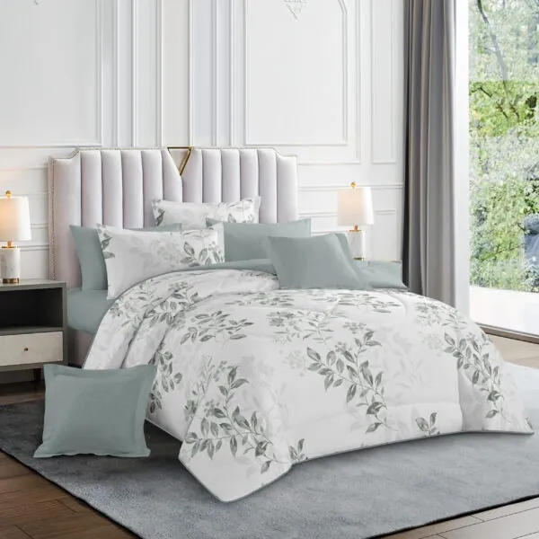 New Floral Printed Comforter Set for Bedding