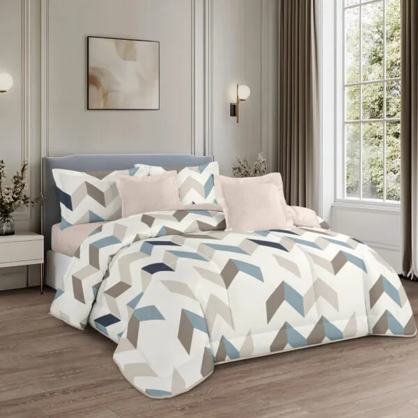 Modern & Contemporary Chevron Comforter Set