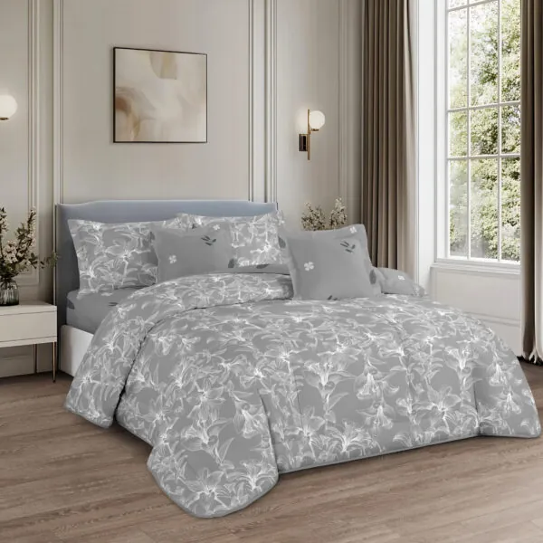 Modern & Contemporary Flower Comforter Set