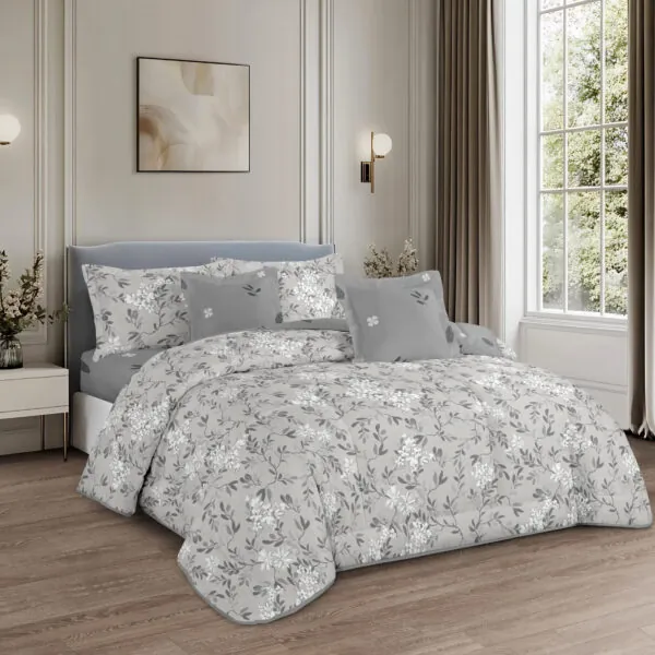 Modern & Contemporary Flower Comforter Set
