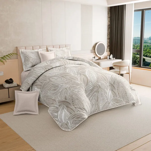 New Design Printed Comforter Set for Bedroom