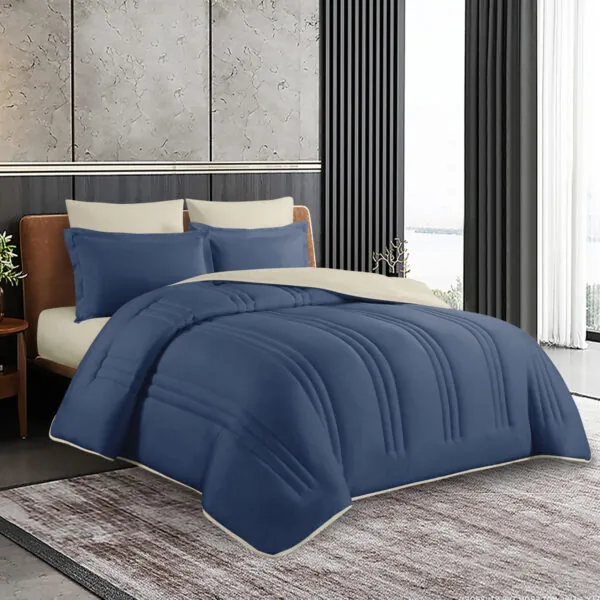 YOUNGFEEL Comforter Set Bedding Solid Collection