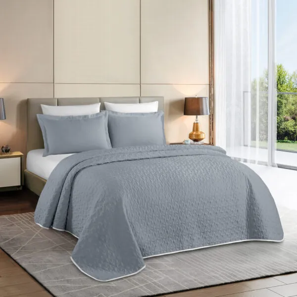 Bed Collection Solid Bedspread Sets Single Double Size