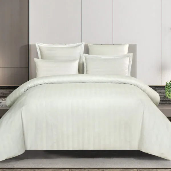 Premium 3 cm Stripe Hotel Bedding Set Comforter set