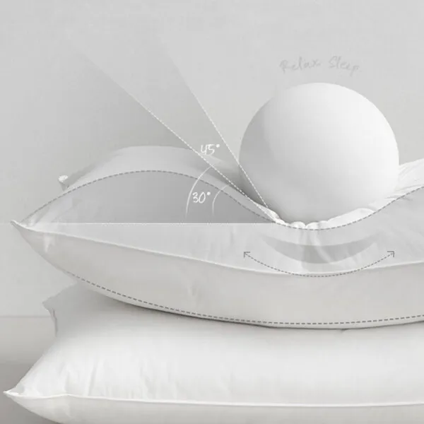 Microfiber Pillow Standard for Bedroom